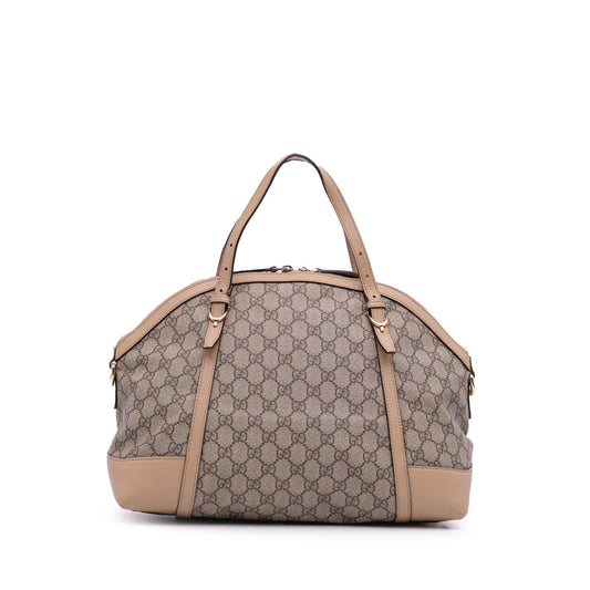 Gucci Large GG Supreme Nice Dome Satchel