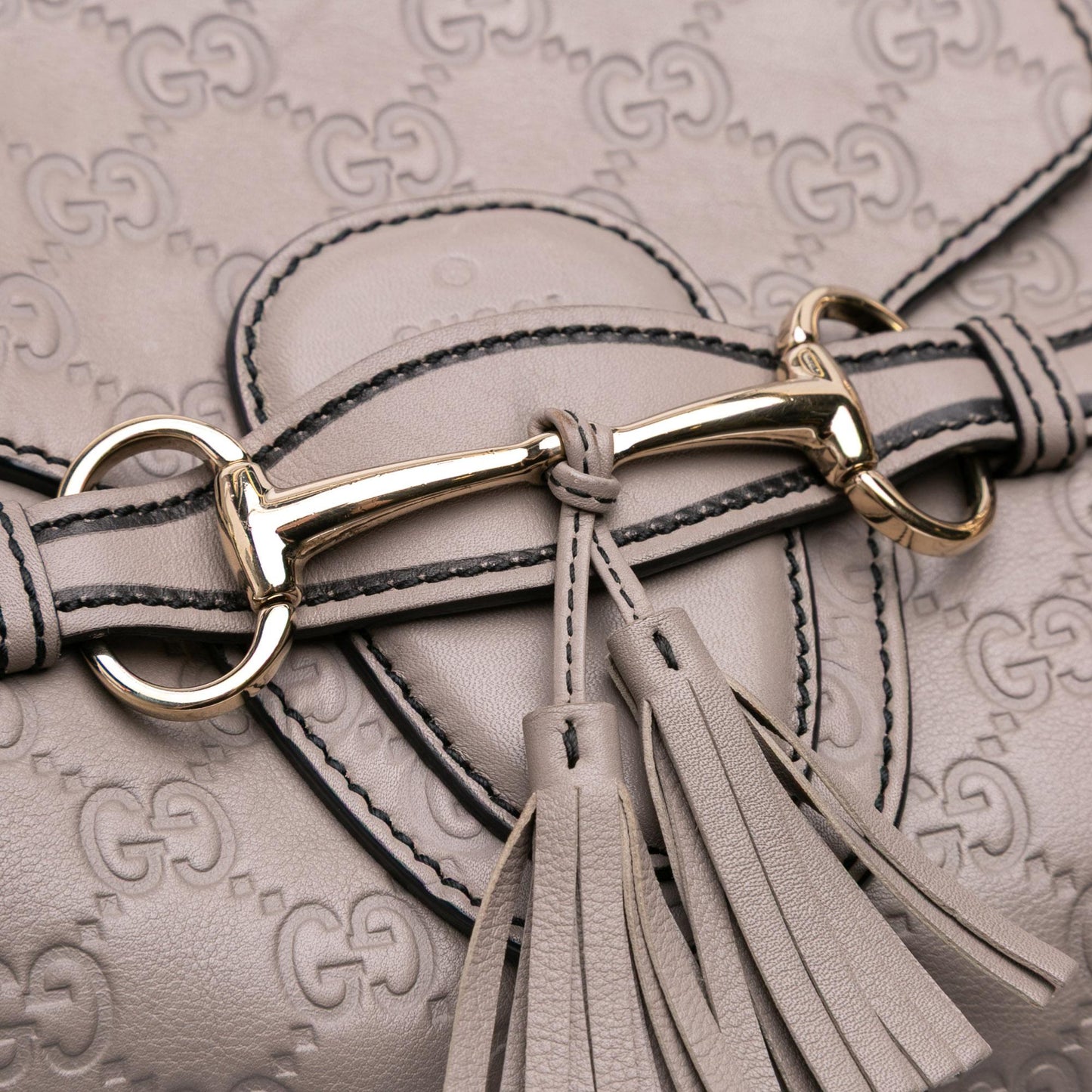 Gucci Large Guccissima Emily Chain Shoulder Bag
