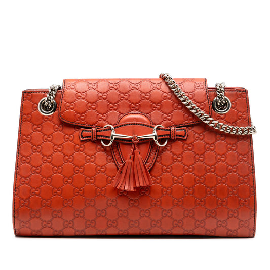 Gucci Large Guccissima Emily Shoulder Bag