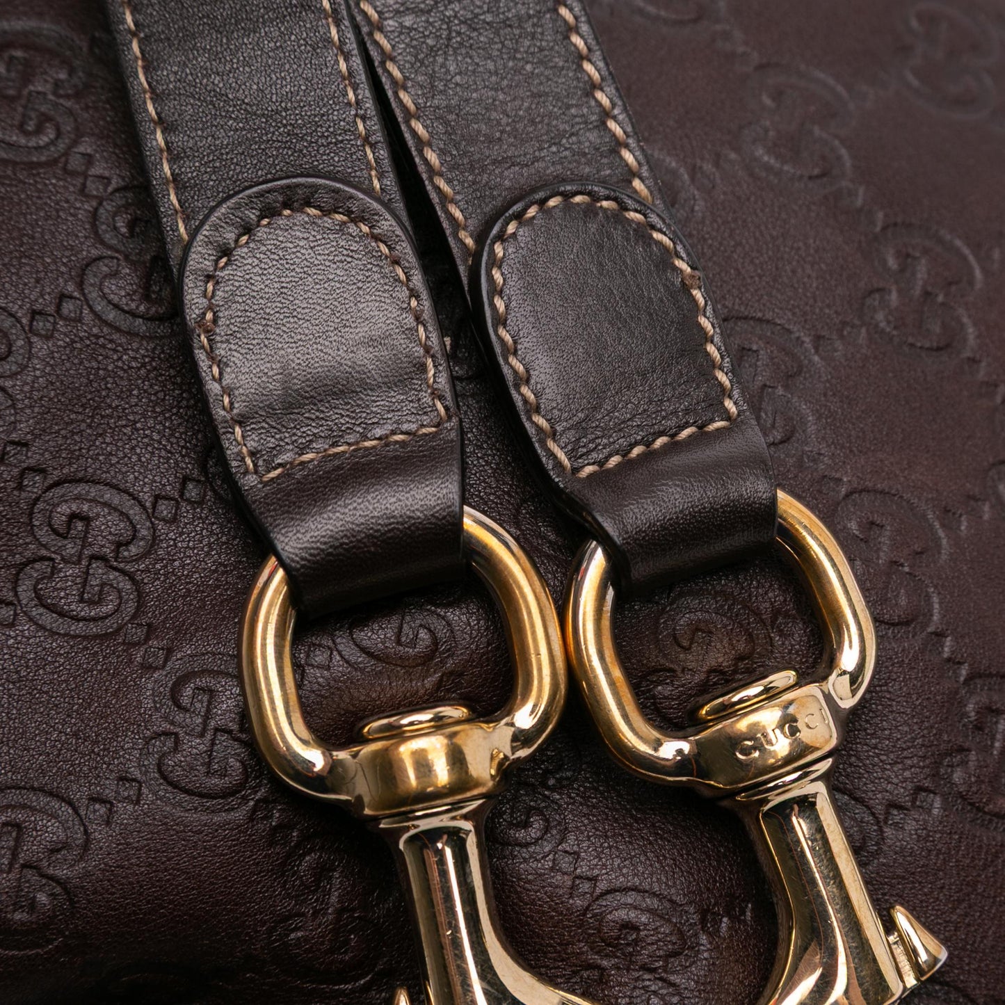 Gucci Large Guccissima Hysteria Satchel