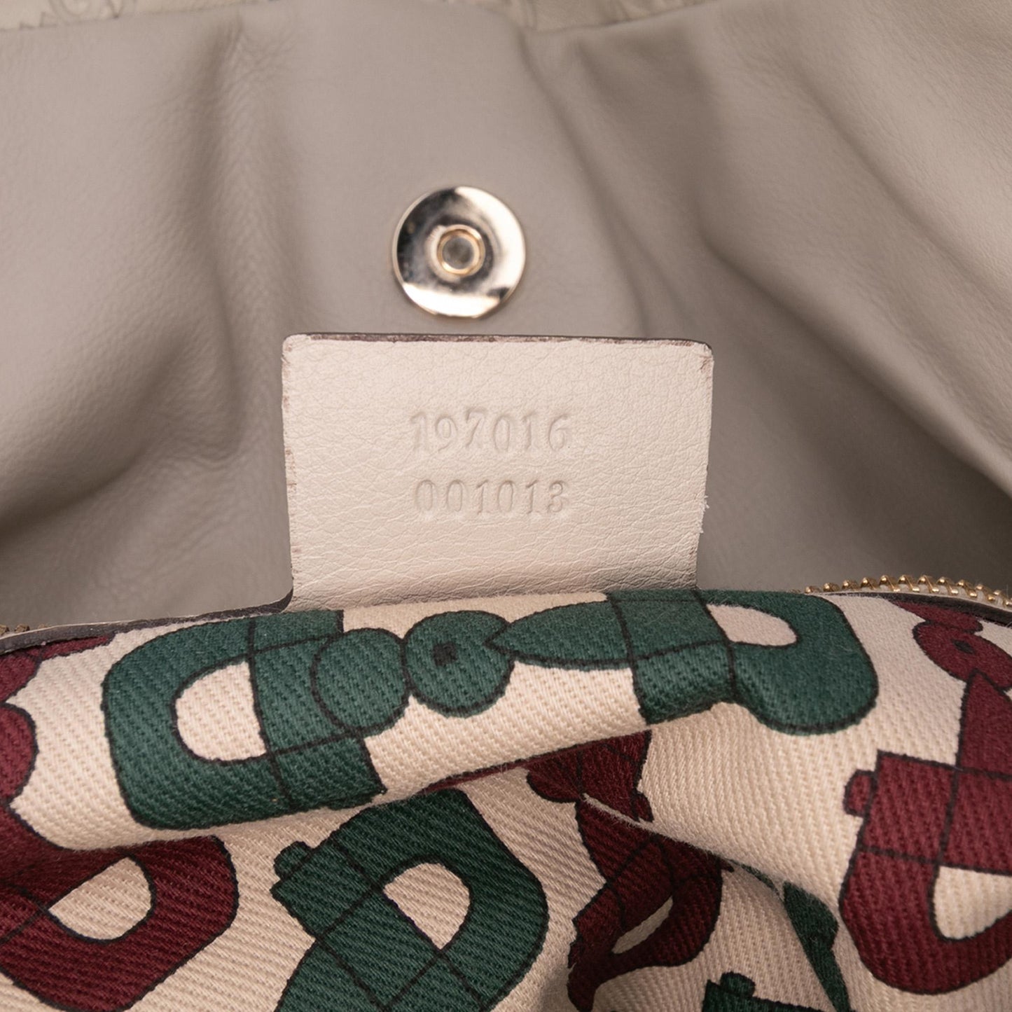 Gucci Large Guccissima Hysteria Satchel