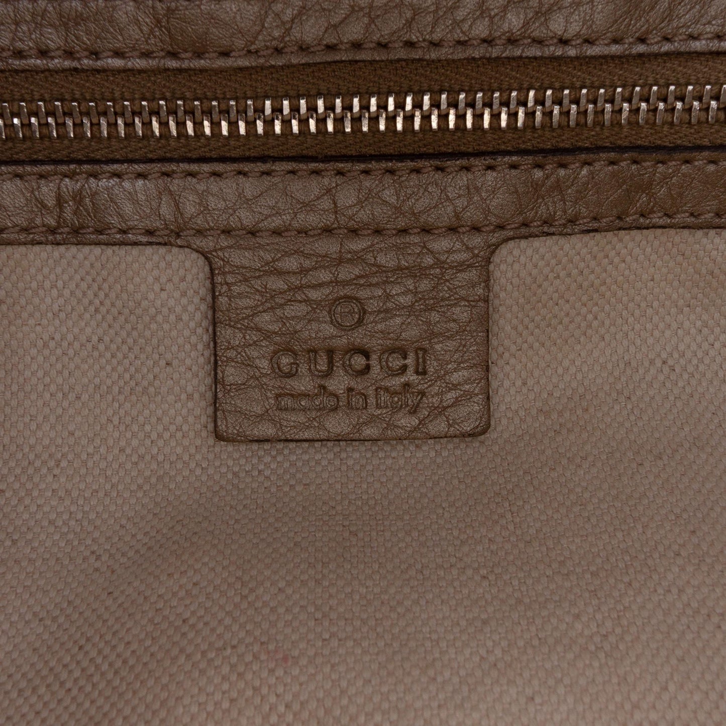 Gucci Large Leather Bella Tote