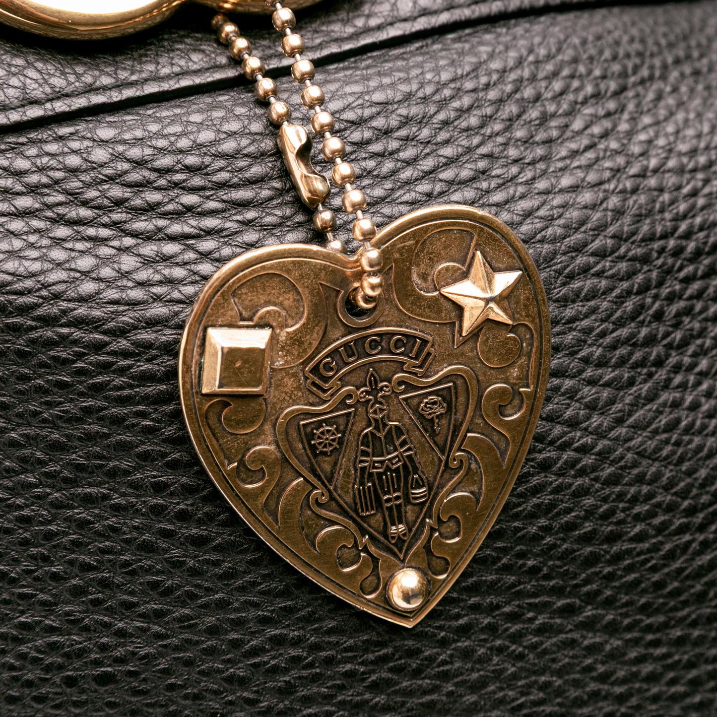 Gucci Large Leather Ride Shoulder Bag