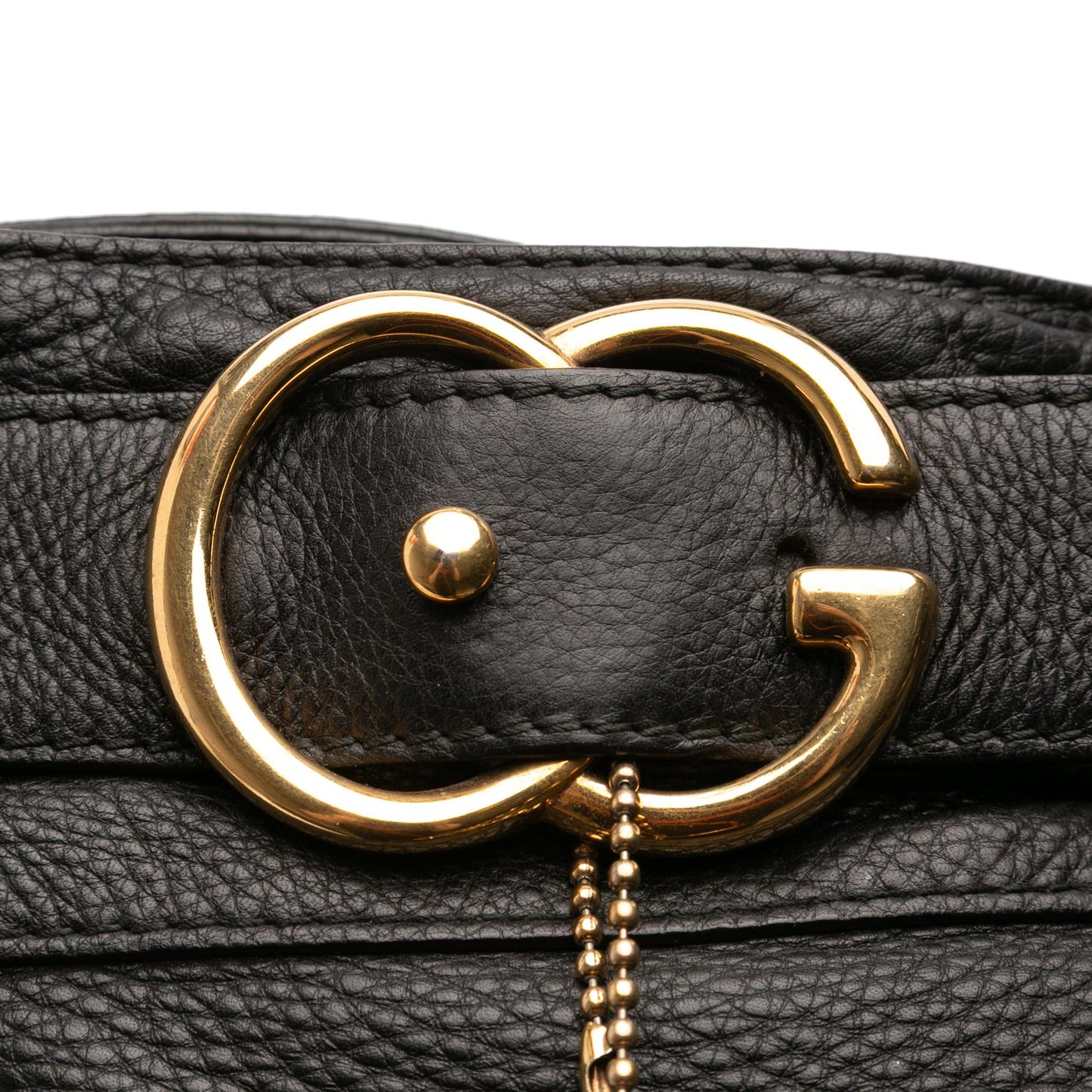 Gucci Large Leather Ride Shoulder Bag
