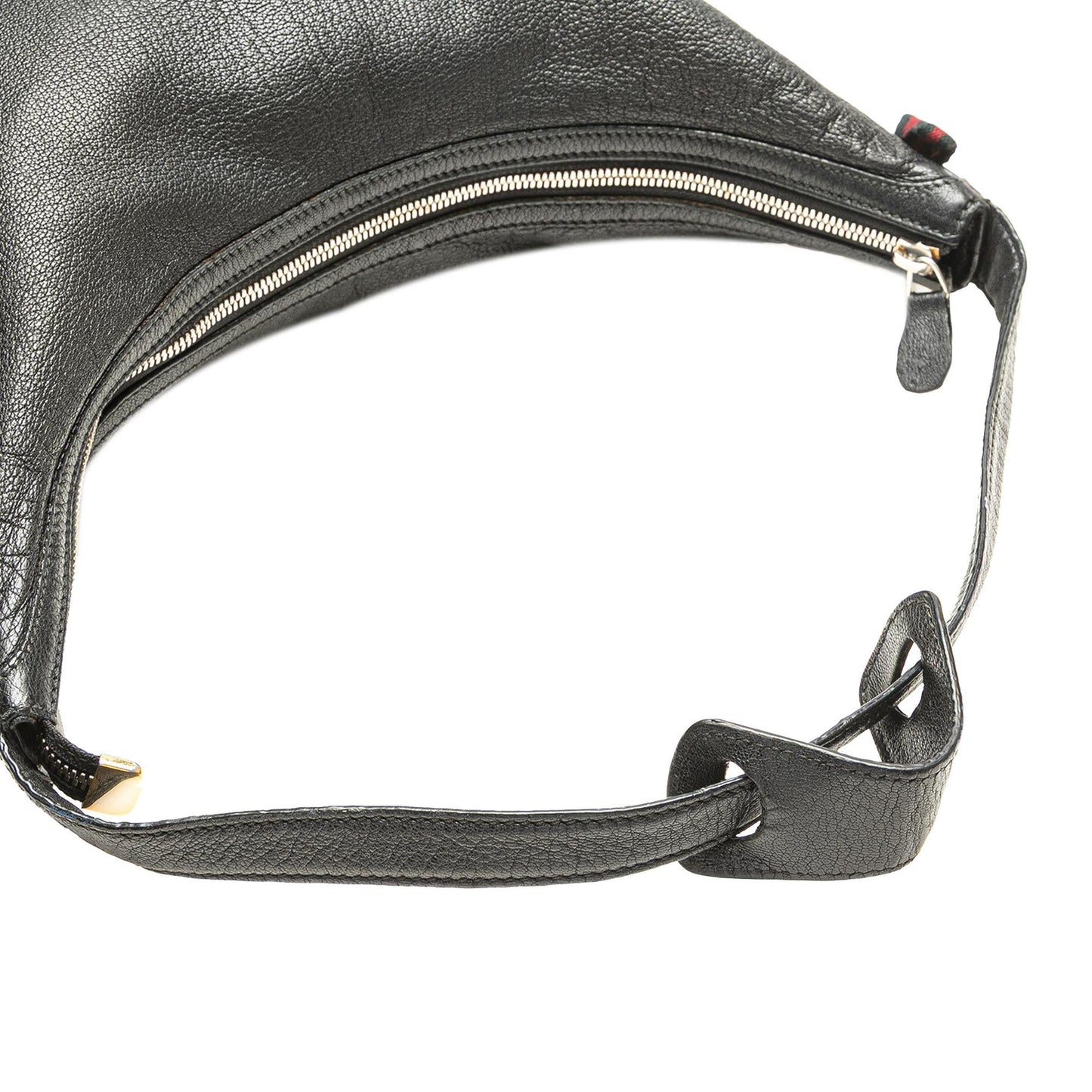 Gucci Large Leather Web Princy Hobo