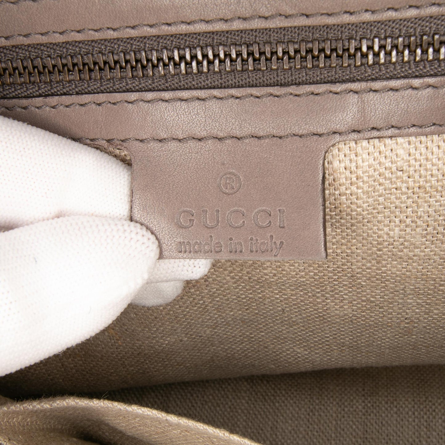 Gucci Large Microguccissima Brogue Duilio Tote