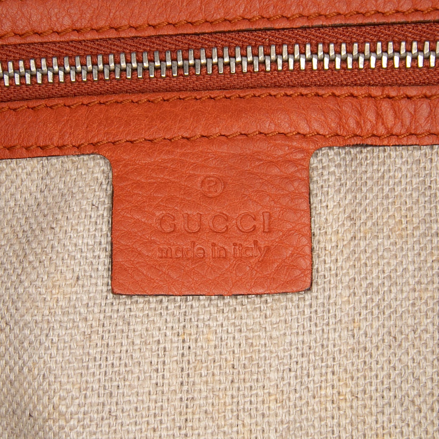 Gucci Large Pebbled Calfskin Icon Bit Satchel