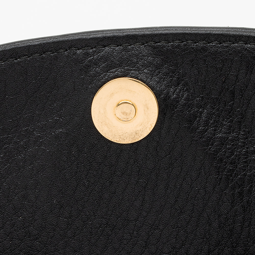 Gucci Leather 1973 Shoulder Bag - FINAL SALE (SHF-19421)