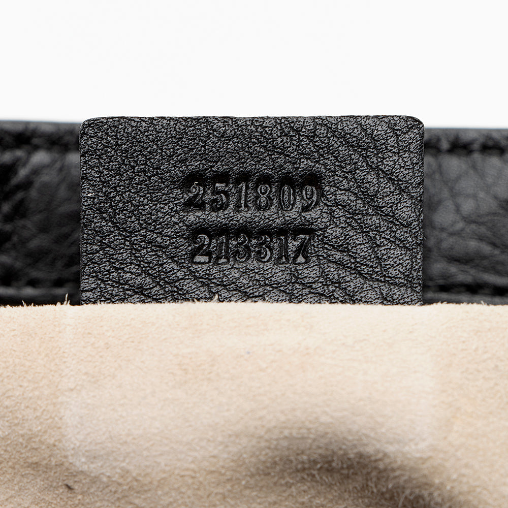 Gucci Leather 1973 Shoulder Bag - FINAL SALE (SHF-19421)
