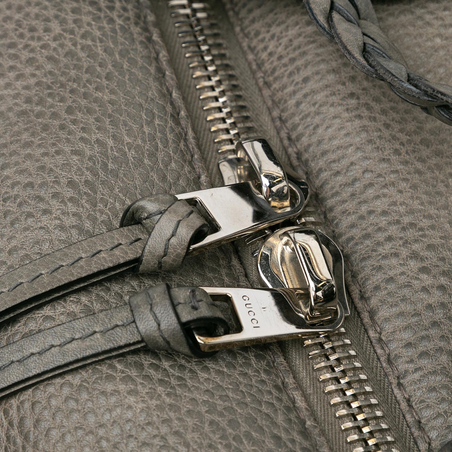 Gucci Leather Bamboo Bar Tote (SHG-JuxF7a)