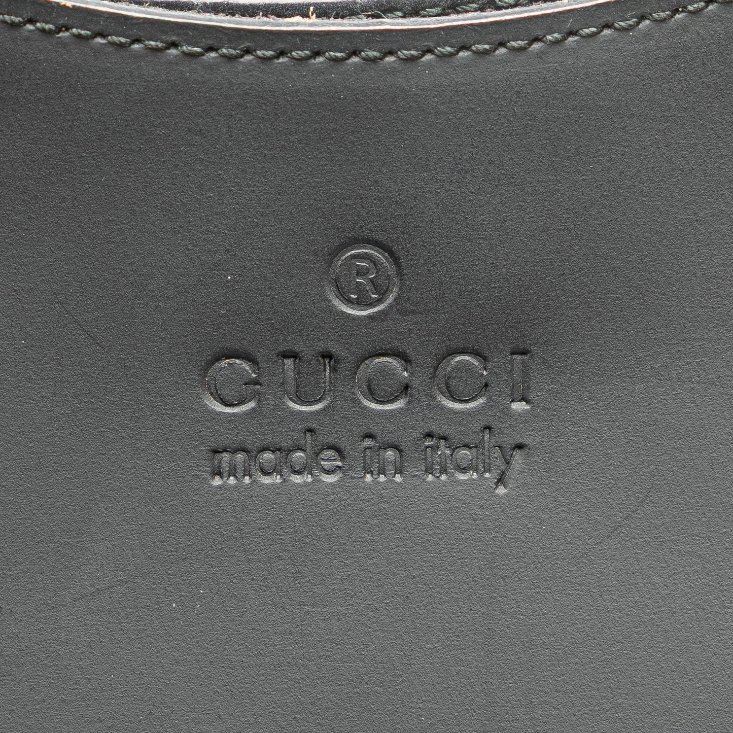 Gucci Leather Bamboo Handbag