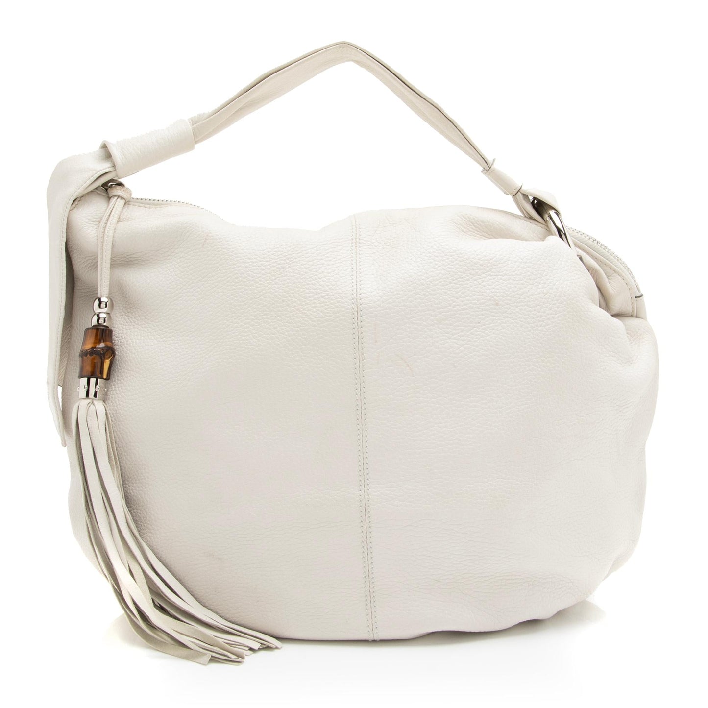 Gucci Leather Bamboo Jungle Medium Hobo (SHF-23393)