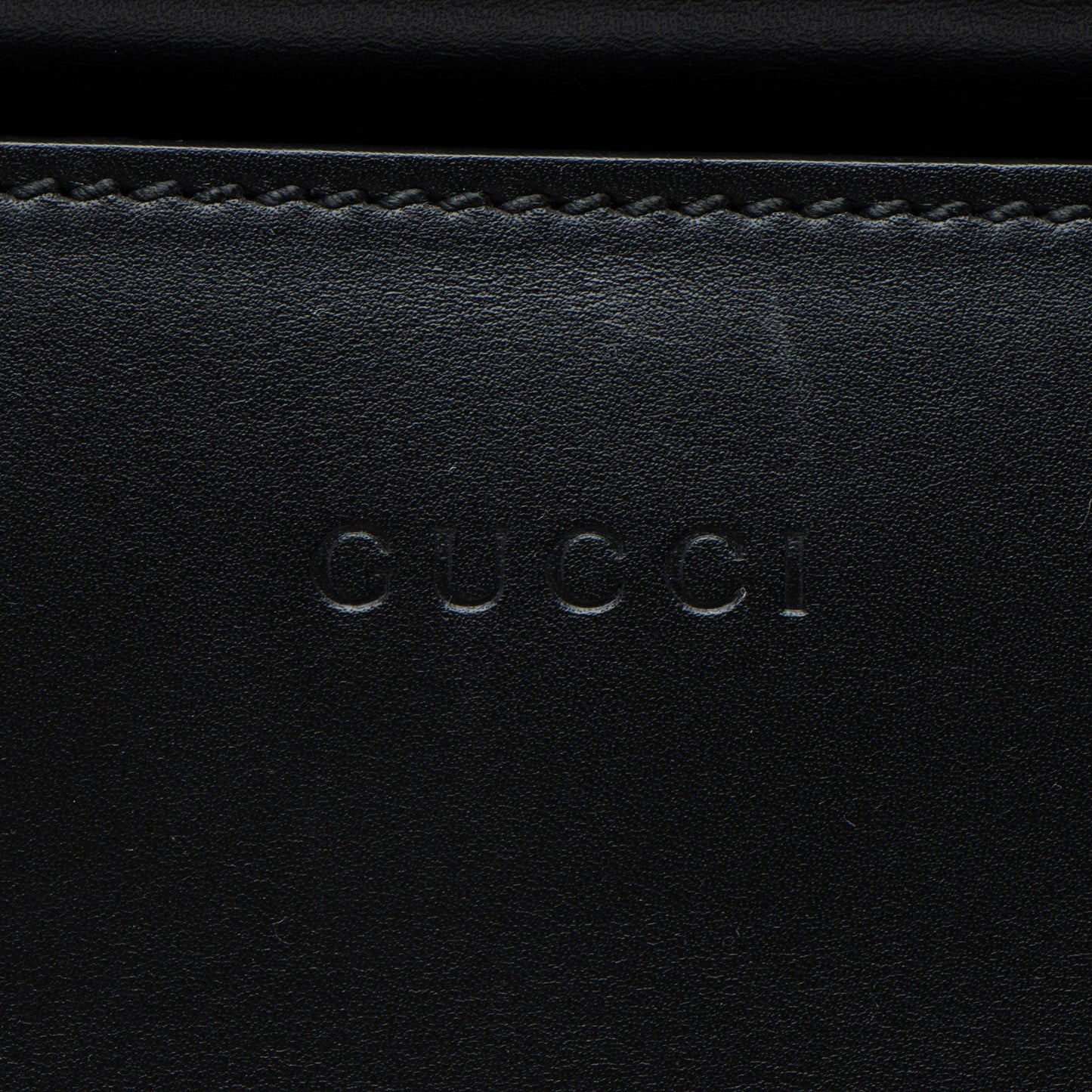 Gucci Leather Bamboo Nymphaea Medium Top Handle