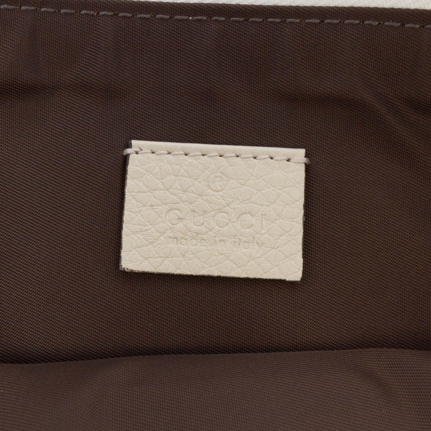 Gucci Leather Blind For Love Clutch