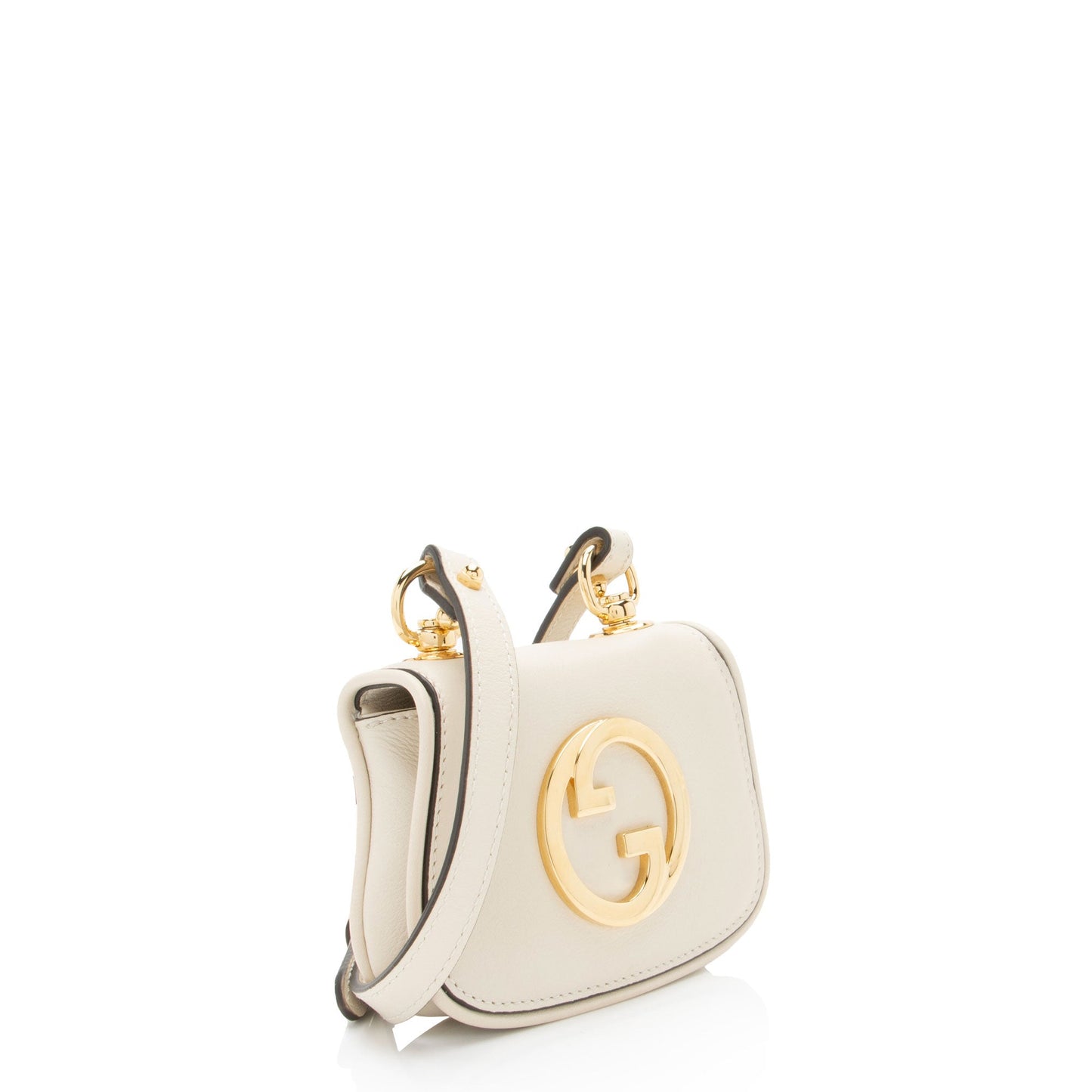 Gucci Leather Blondie Card Case on Strap