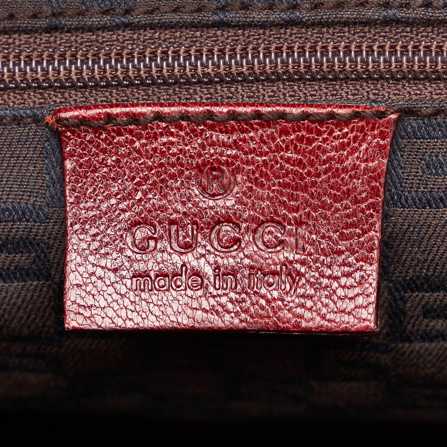Gucci Leather Boston Bag (SHG-36165)