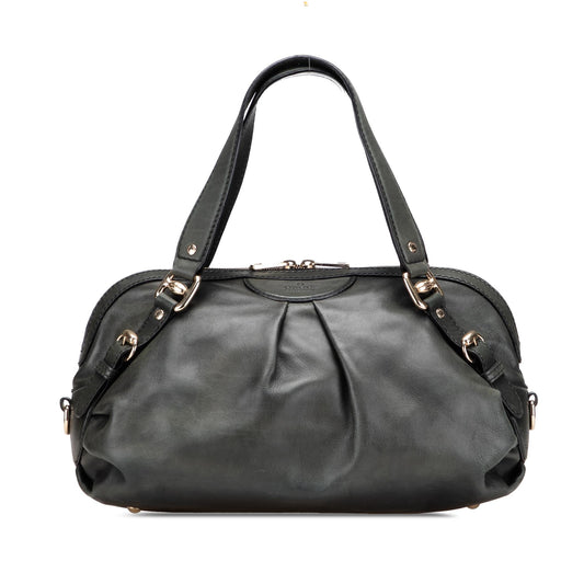 Gucci Leather Bridle Satchel