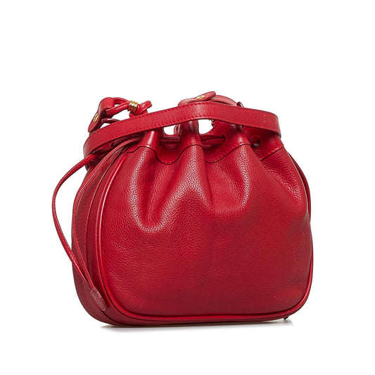 Gucci Leather Bucket Bag (SHG-BRy73y)