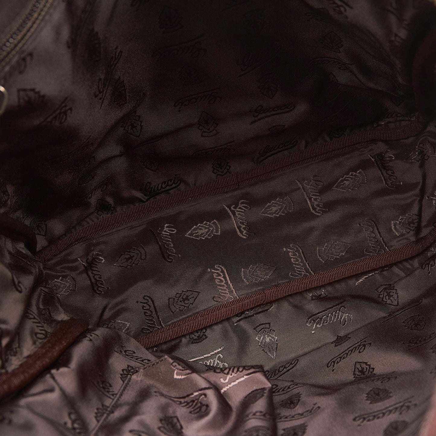 Gucci Leather Crossbody (SHG-PEdnMS)