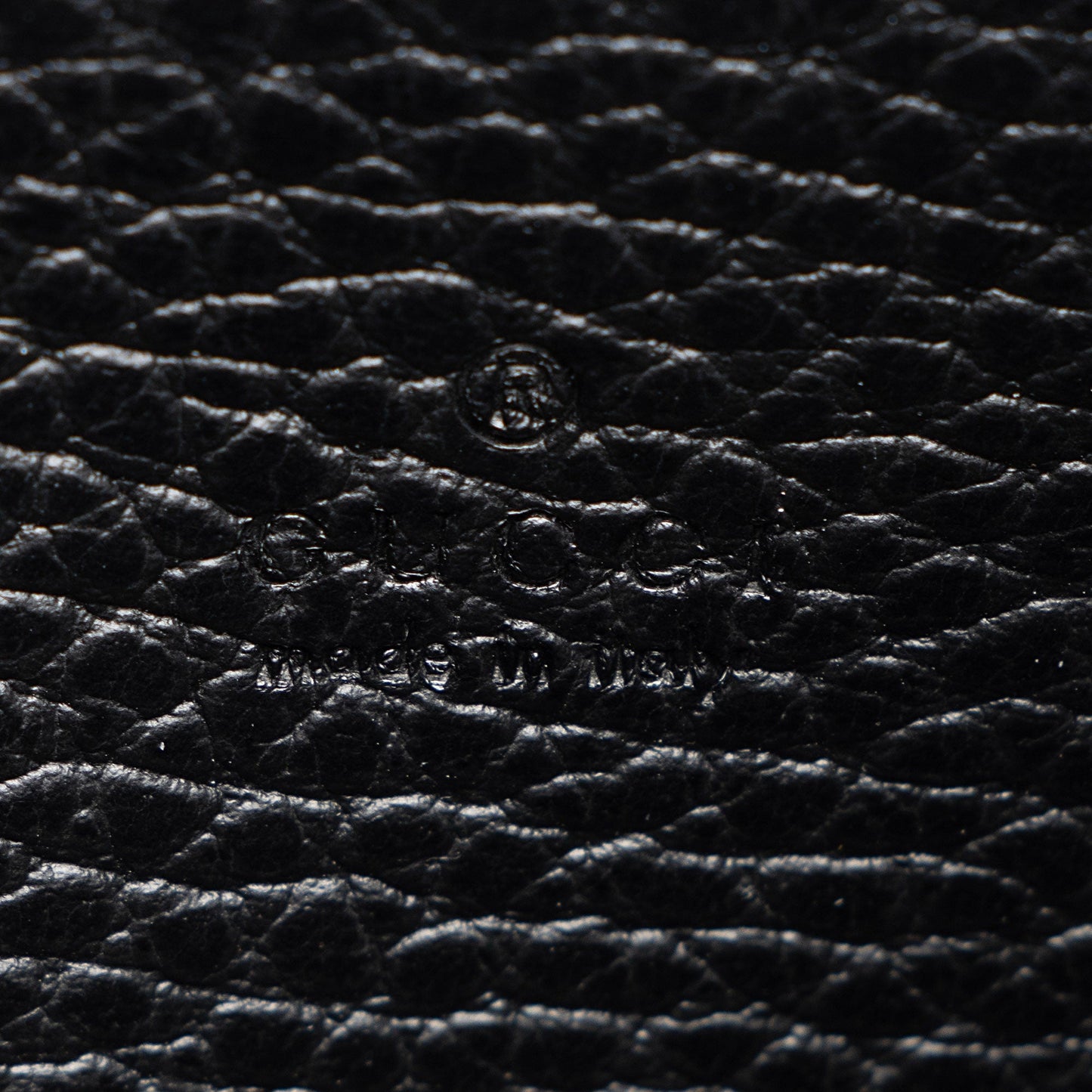 Gucci Leather Crystal Dionysus Chain Wallet