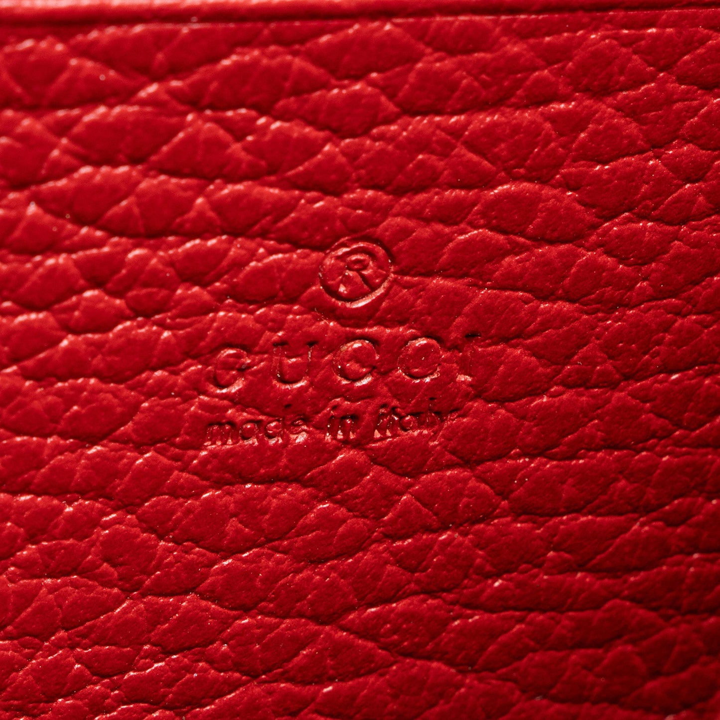 Gucci Leather Crystal Dionysus Chain Wallet