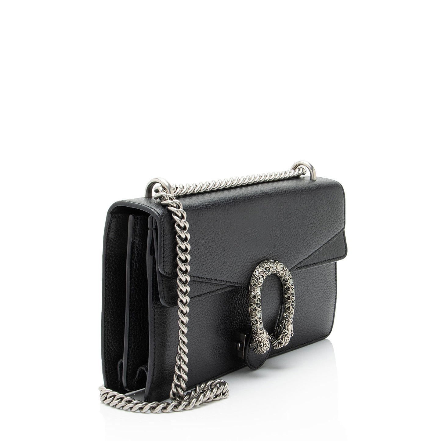 Gucci Leather Crystal Dionysus Medium Shoulder Bag