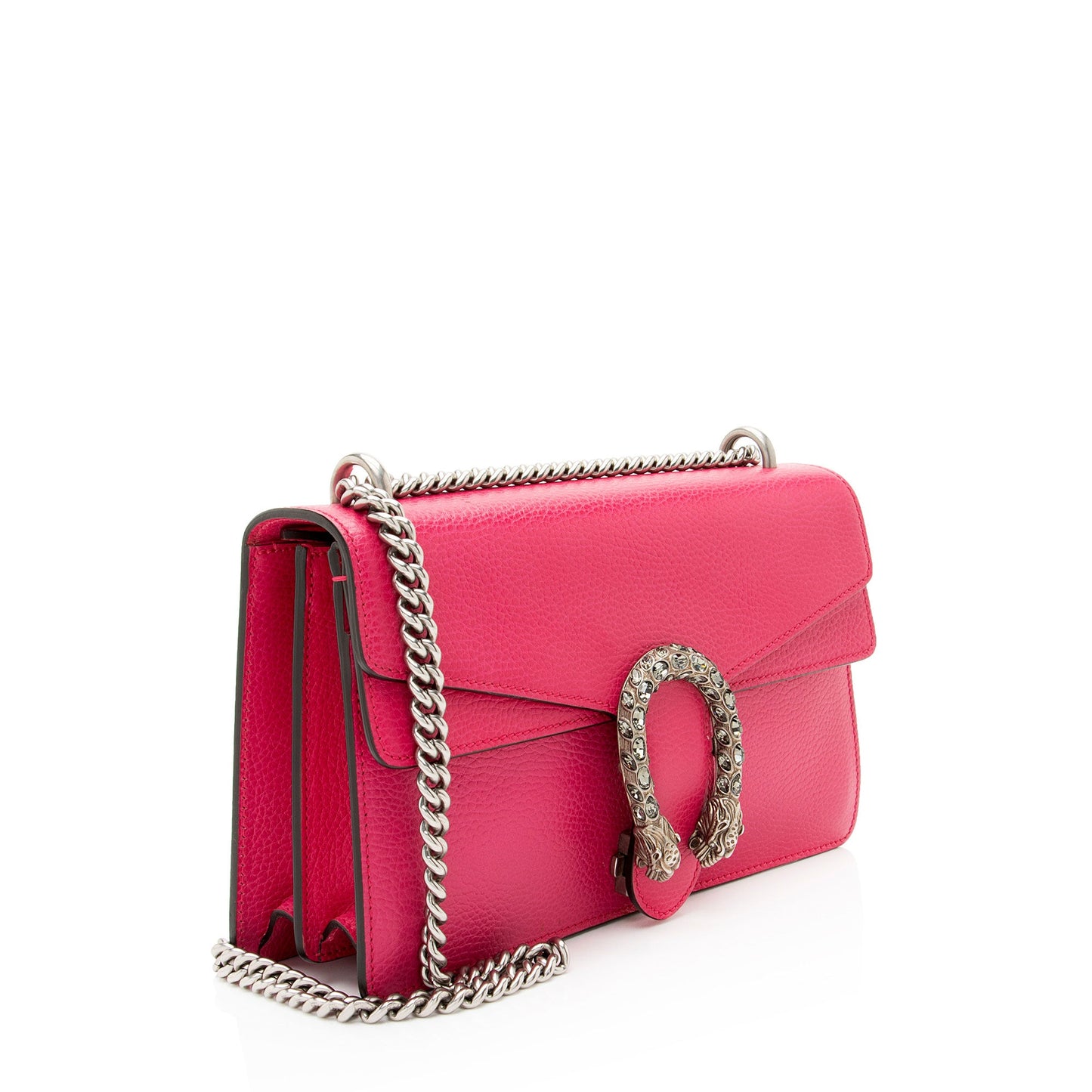 Gucci Leather Crystal Dionysus Medium Shoulder Bag