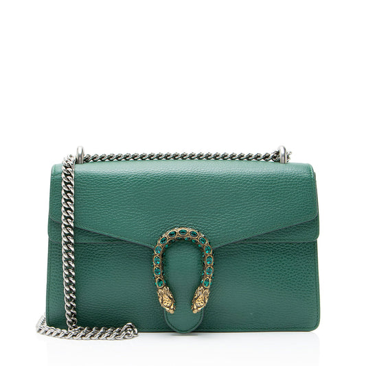 Gucci Leather Crystal Dionysus Medium Shoulder Bag