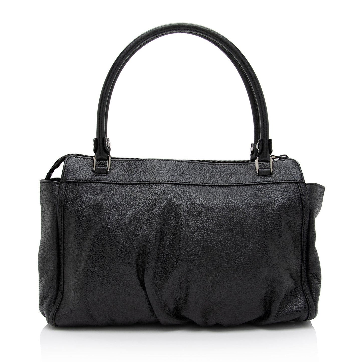 Luxury Gucci Leather D-Gold Tote (SHF-SmTGg0)