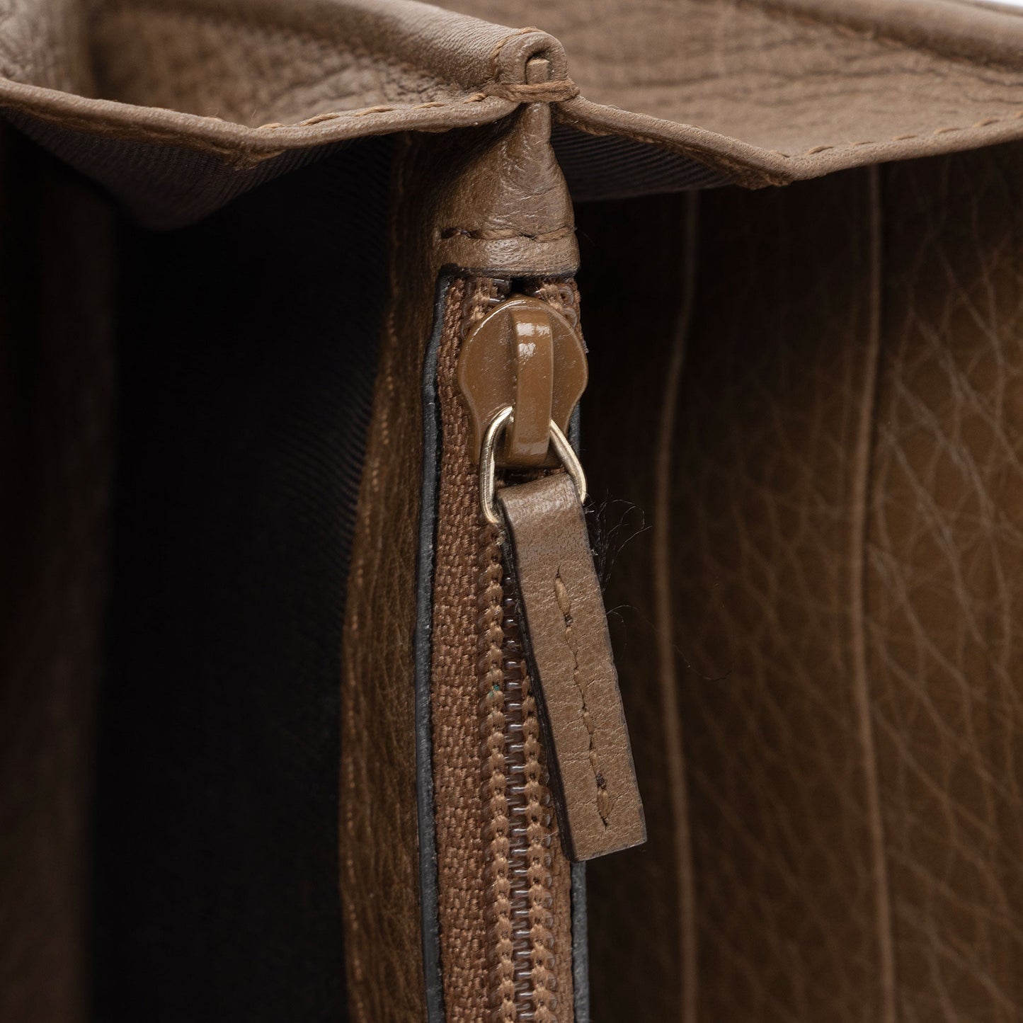 Gucci Leather Donna Zip Wallet (SHF-pidpm9)