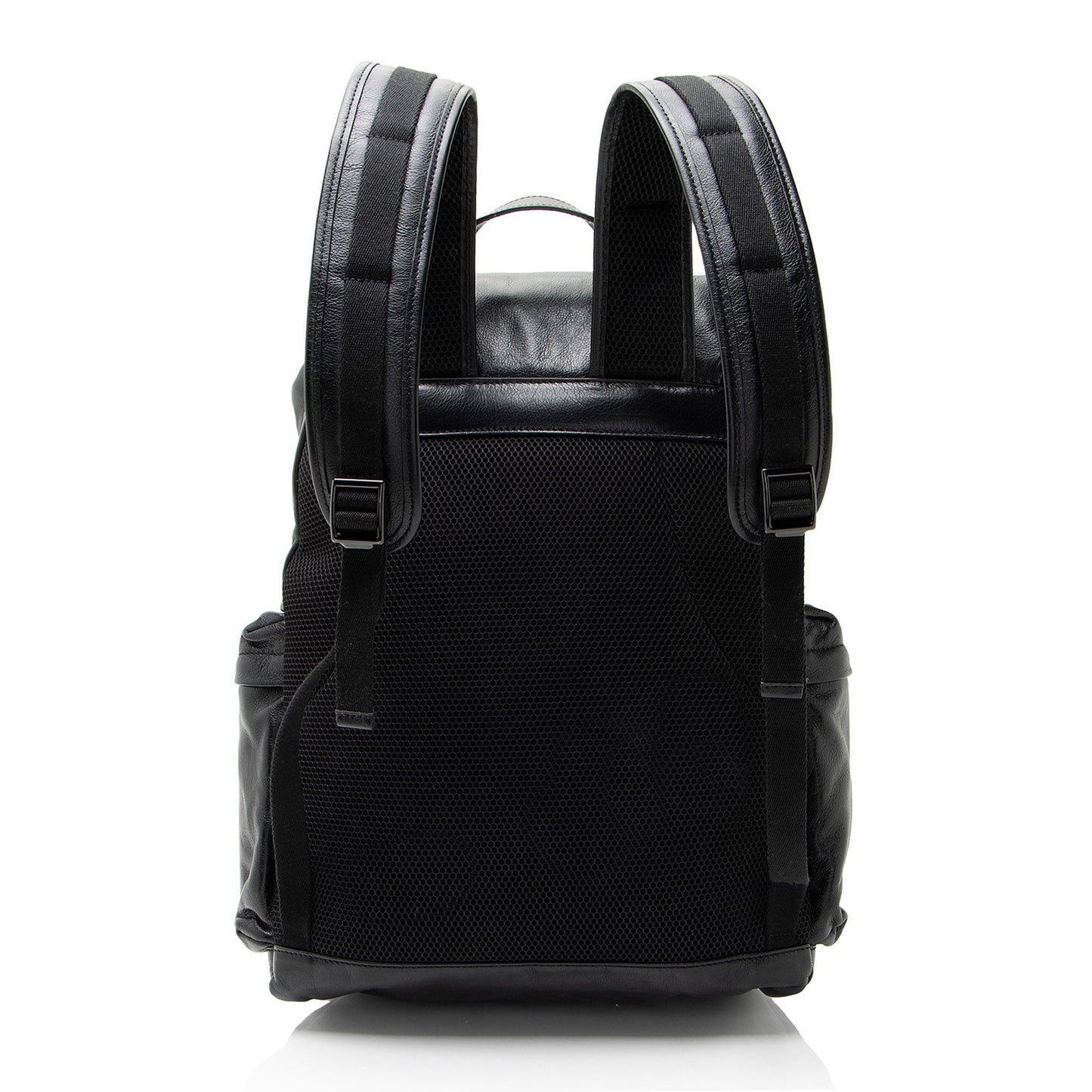 Gucci Leather Double G Backpack
