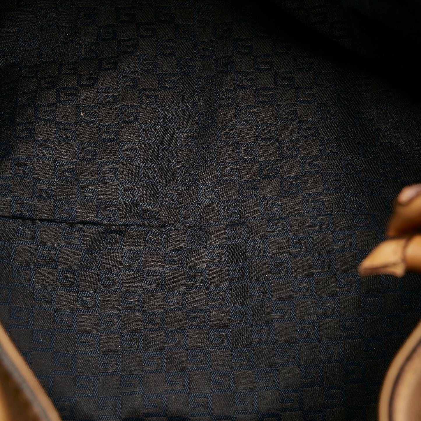 Gucci Leather Drawstring Tote Bag (SHG-26998)
