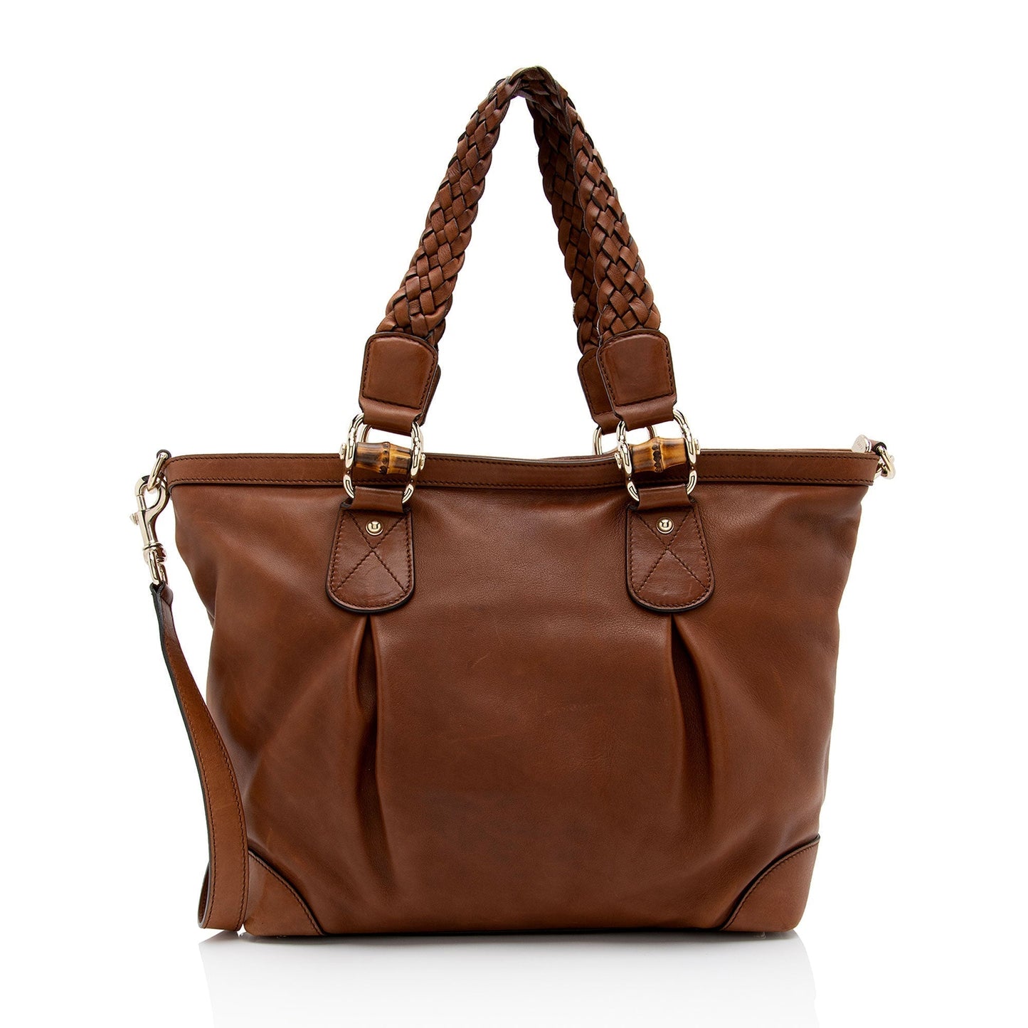 Luxury Gucci Leather Eva Large Tote (SHF-E3uo3C)