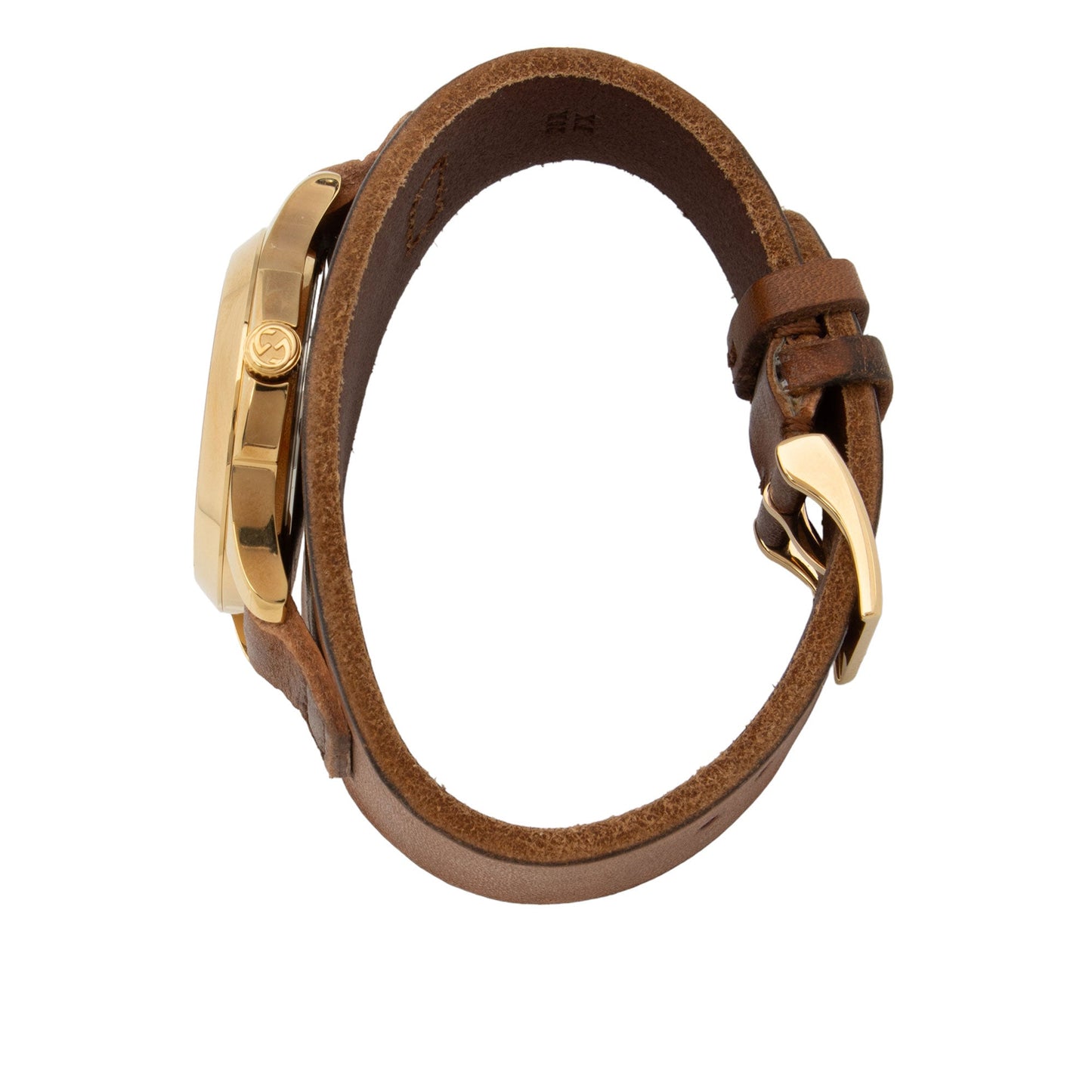 Gucci Leather G-Timeless Bee Web Watch (SHF-M3HiHw)