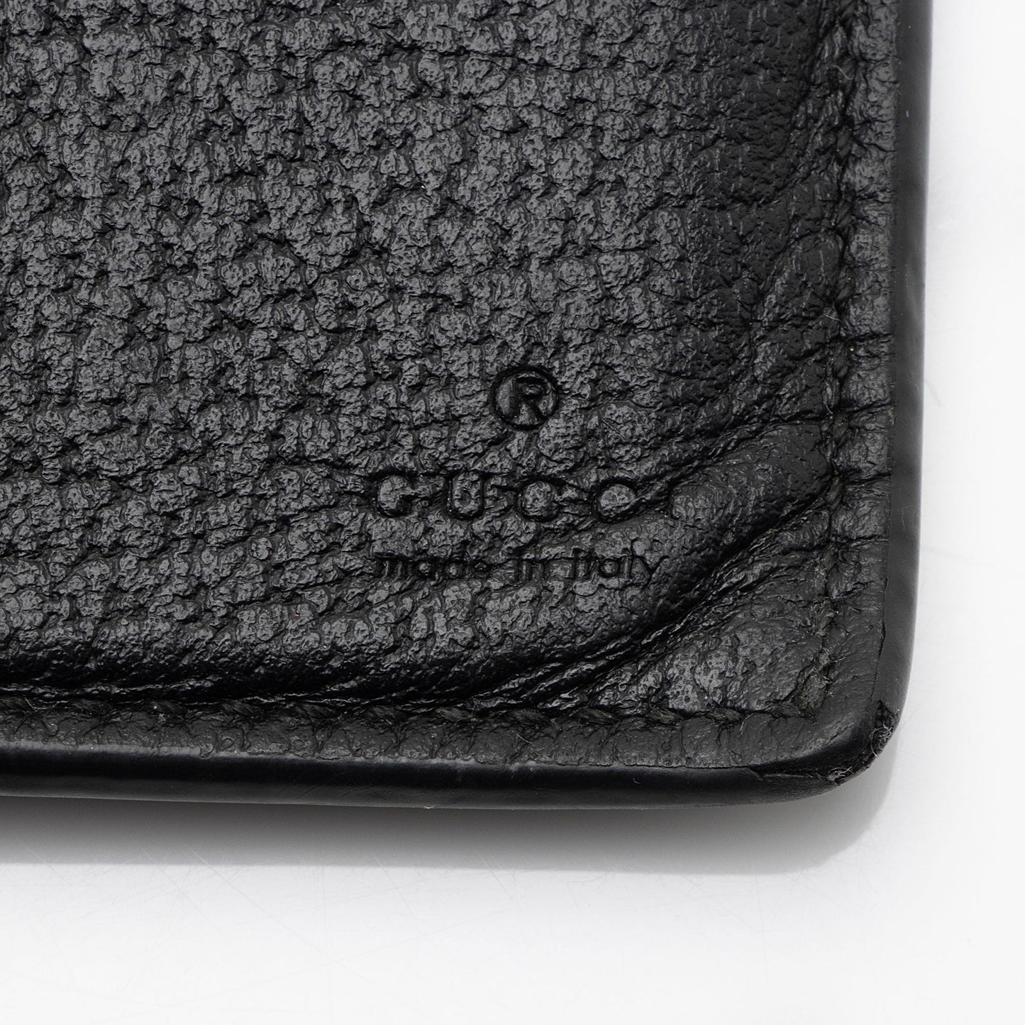 Gucci Leather GG Marmont Bifold Long Wallet (SHF-0QNfI9)
