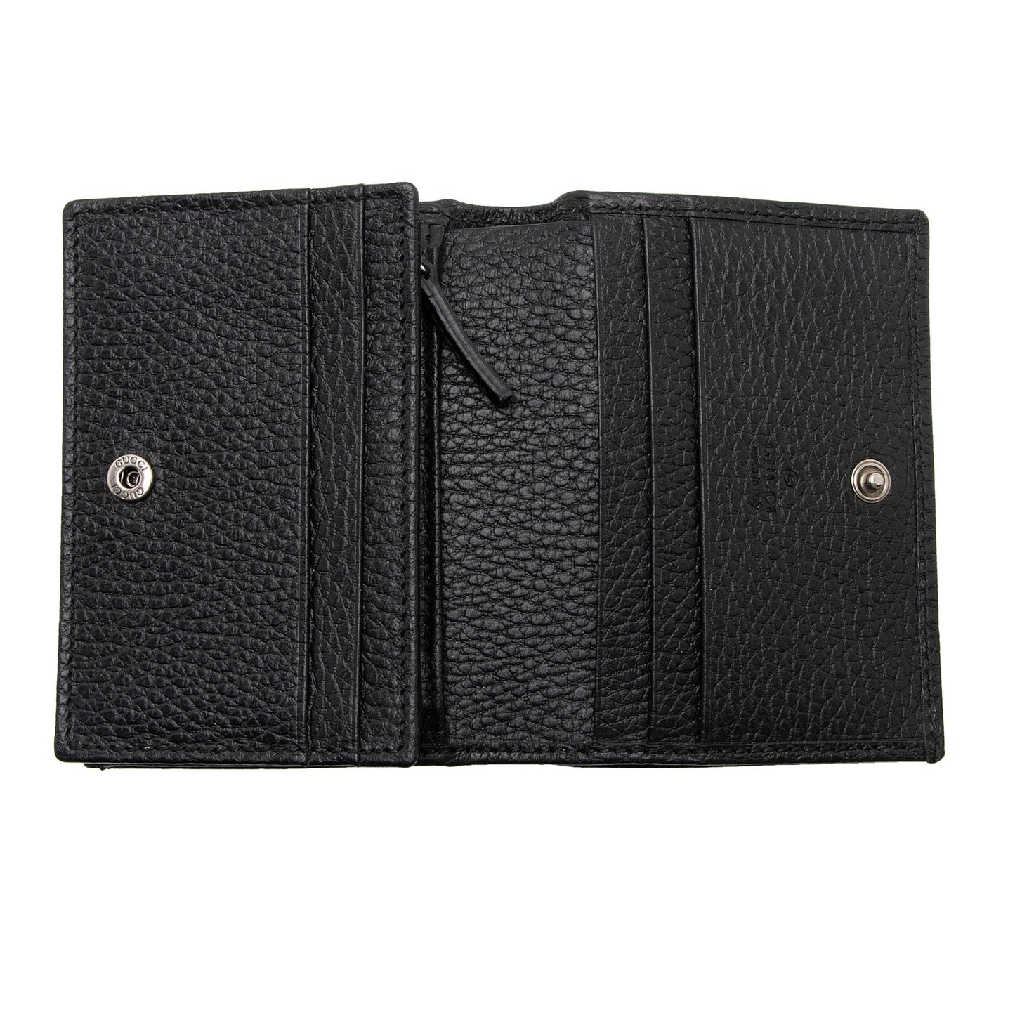 Gucci Leather GG Marmont Card Case Wallet (SHF-KL3ZvF)