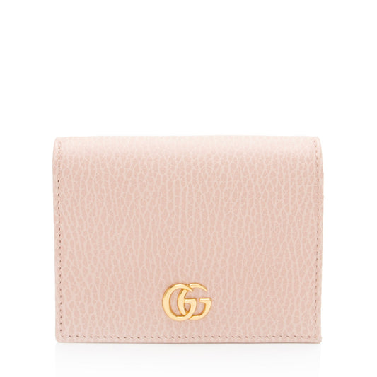 Gucci Leather GG Marmont Card Case