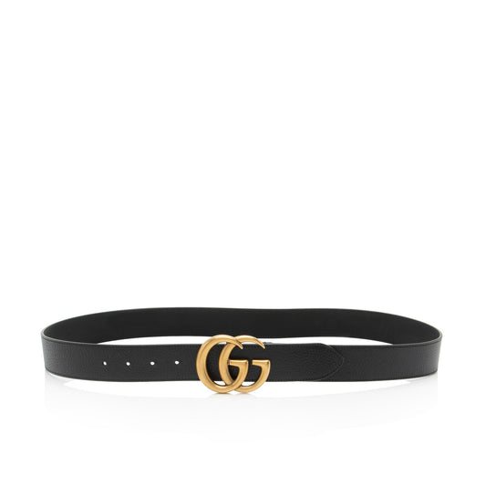 Gucci Leather GG Marmont Belt - Size 44 / 110