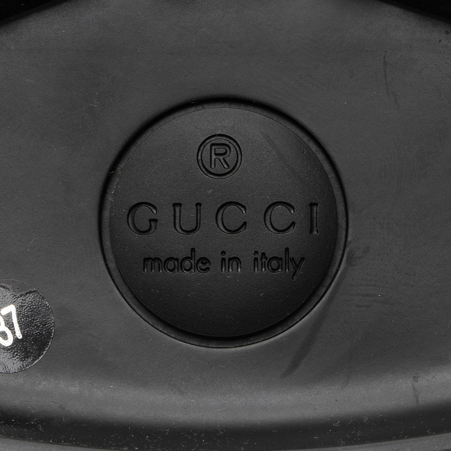 Gucci Leather Horsebit Lug Sole Loafers - Size 7 / 37