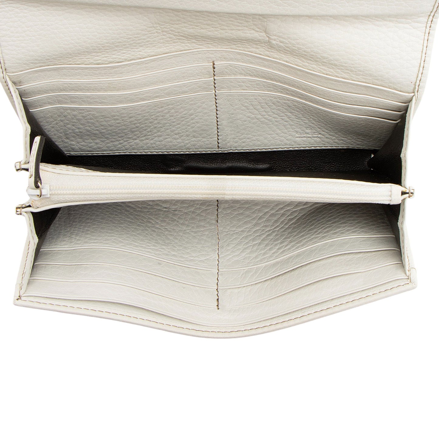 Gucci Leather Horsebit Web Continental Wallet (SHF-yXh8tm)