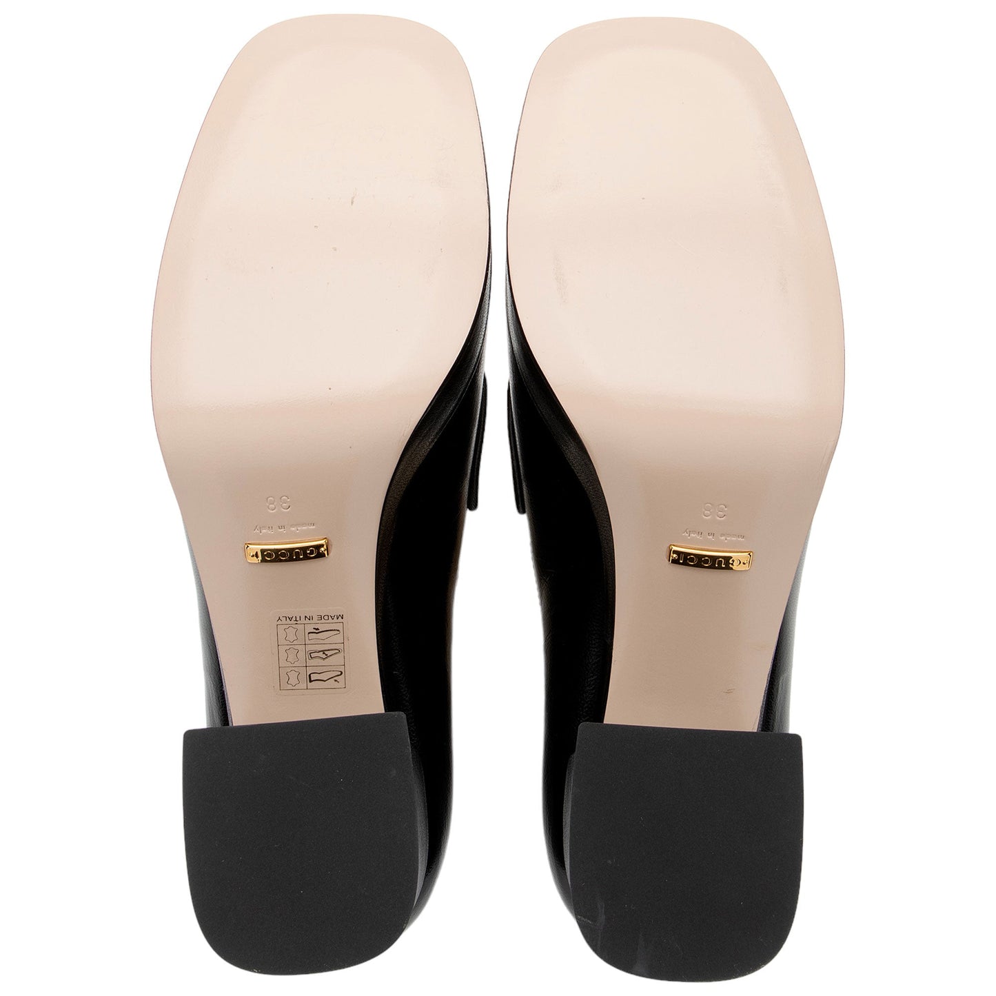 Gucci Leather Horsebit Platform Loafers - Size 8 / 38 (SHF-5KQ35o)