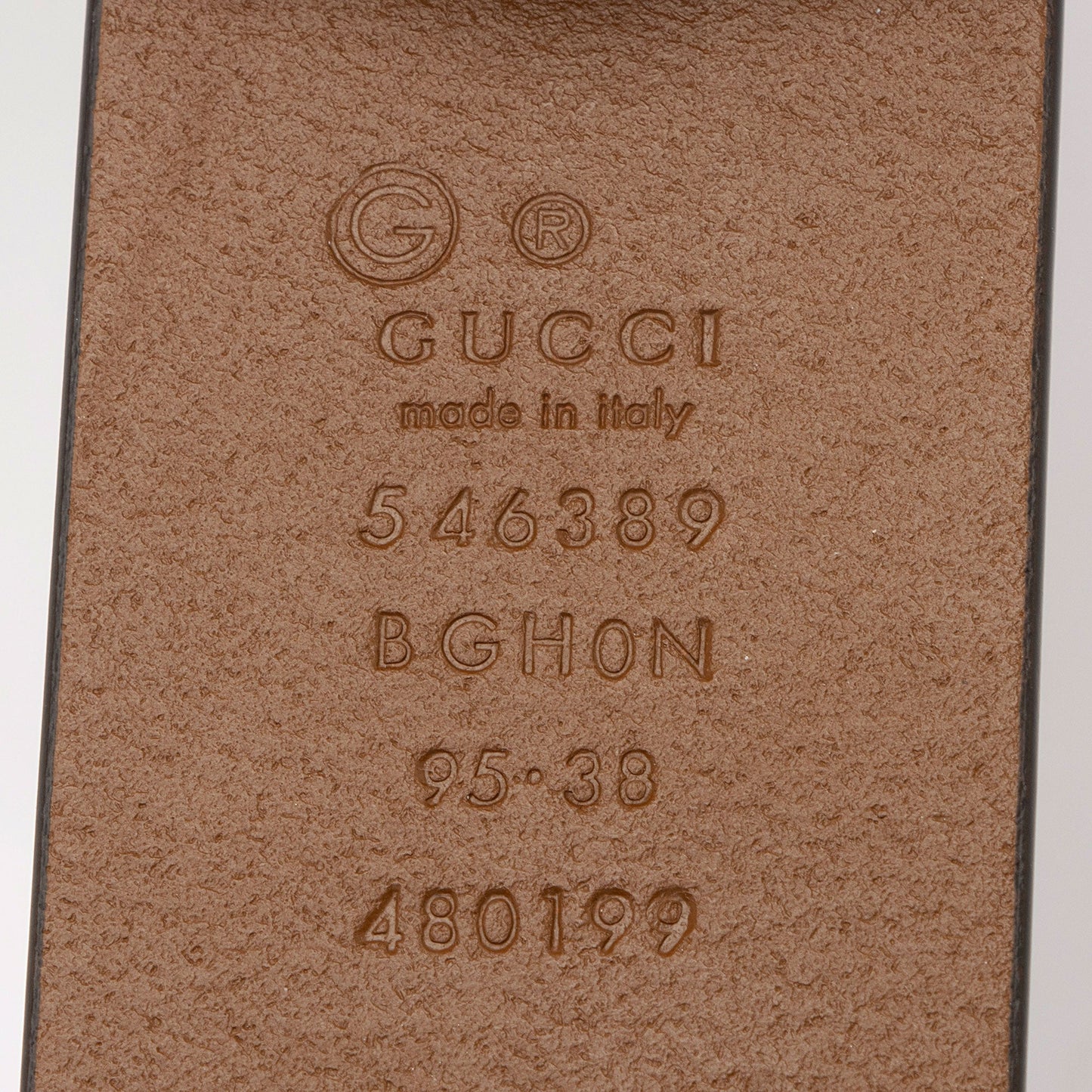 Gucci Leather Interlocking G Belt - Size 38 / 95