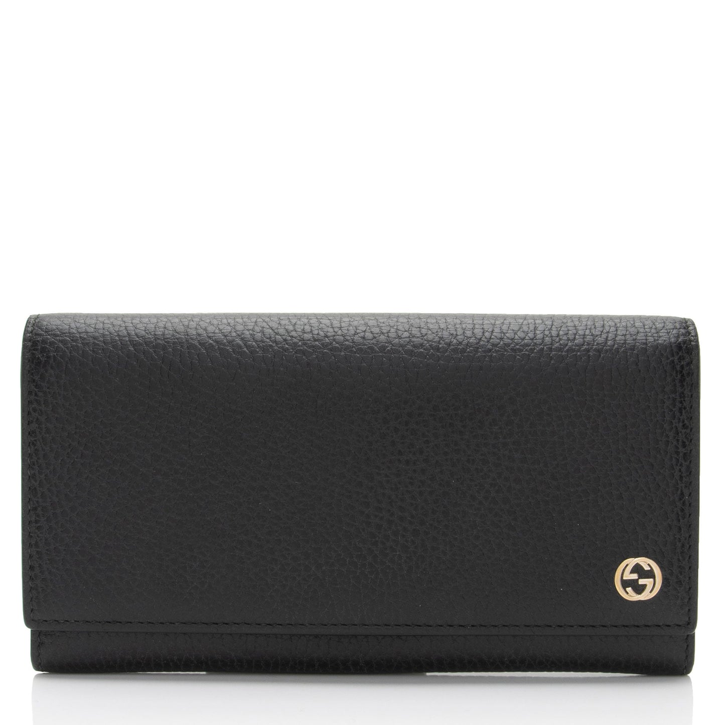 Gucci Leather Interlocking G Betty Continental Wallet (SHF-4WcPnu)