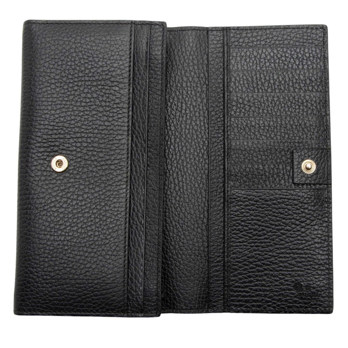 Gucci Leather Interlocking G Betty Continental Wallet (SHF-4WcPnu)