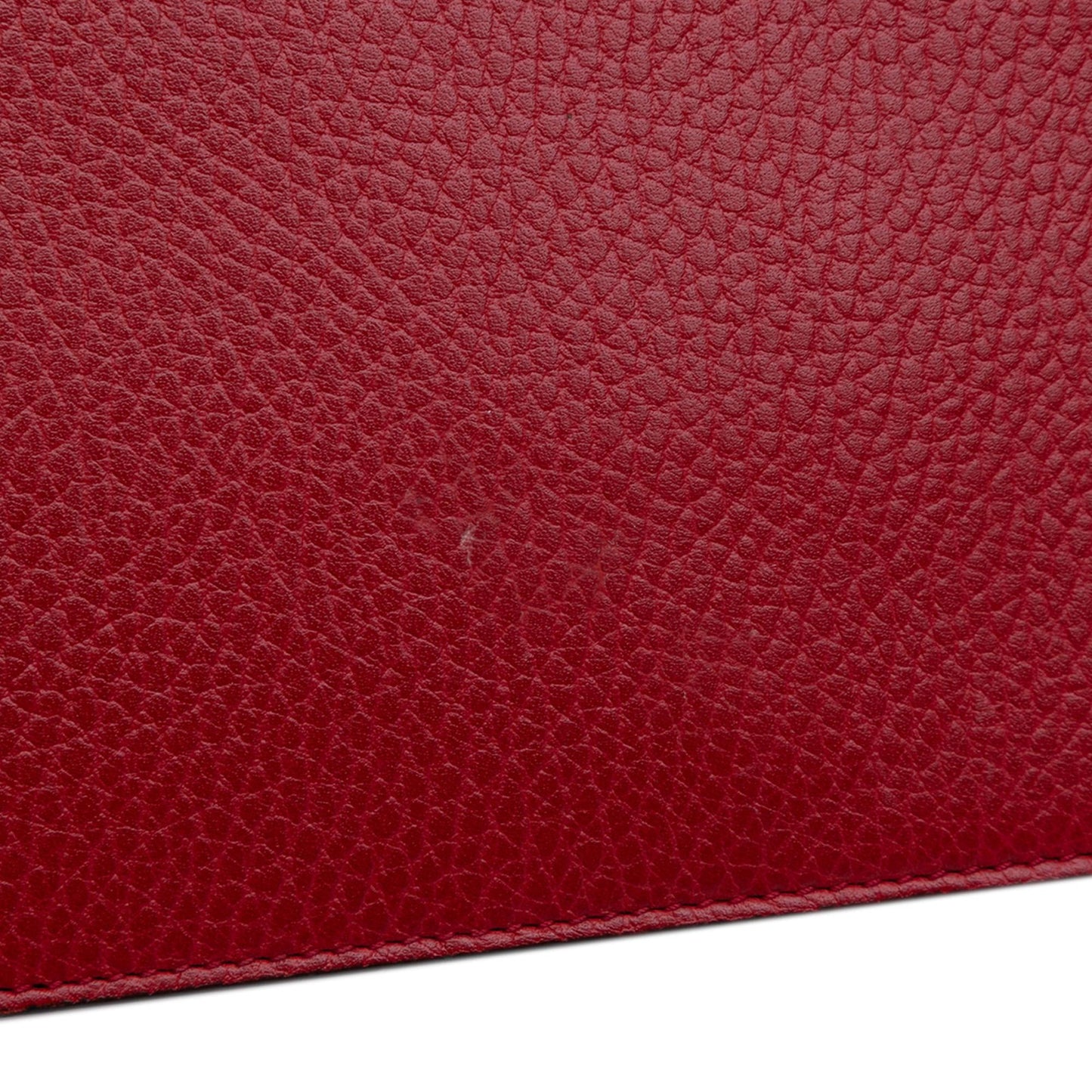 Gucci Leather Interlocking G Dollar Wallet on Chain