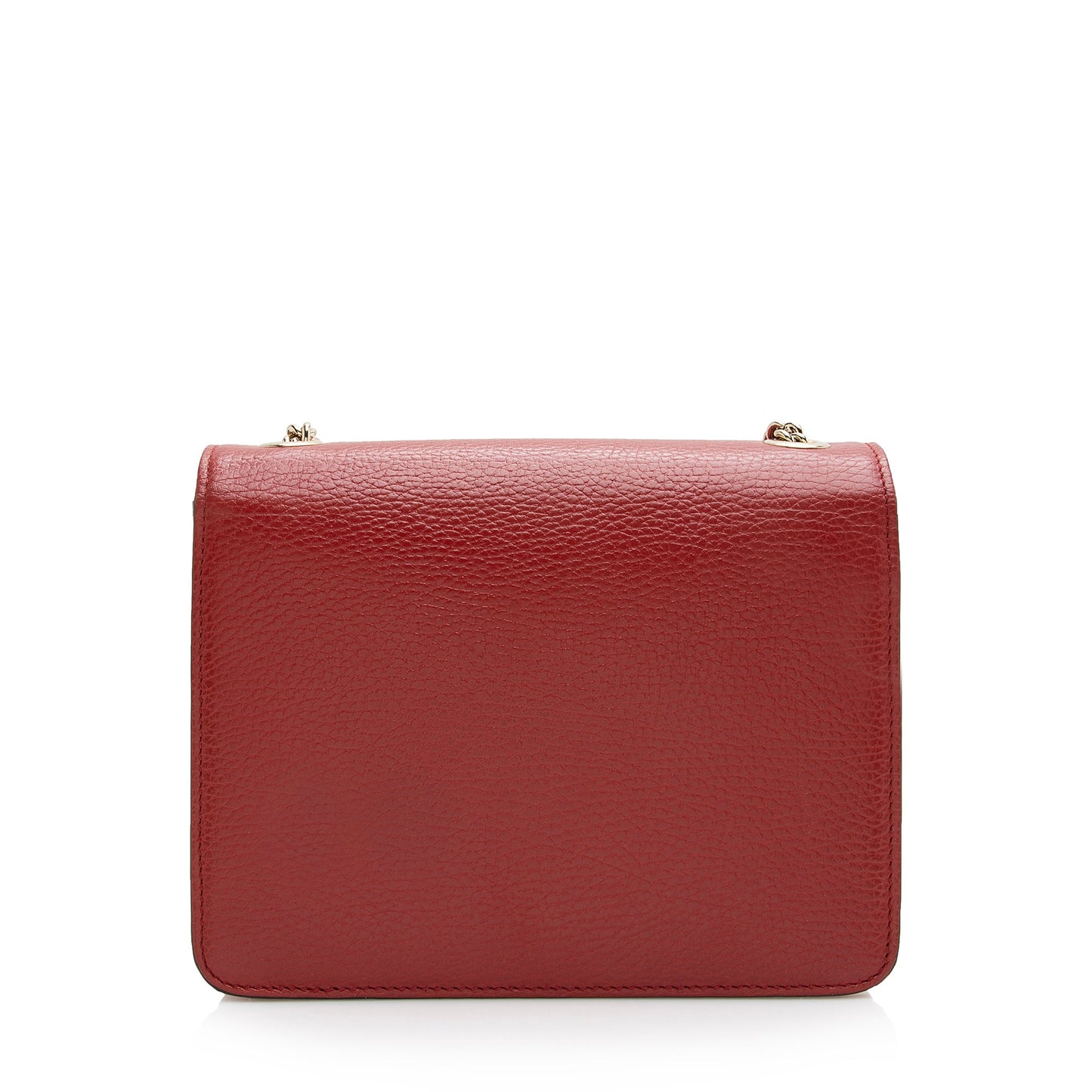 Gucci Leather Interlocking G Small Shoulder Bag (SHF-22434)