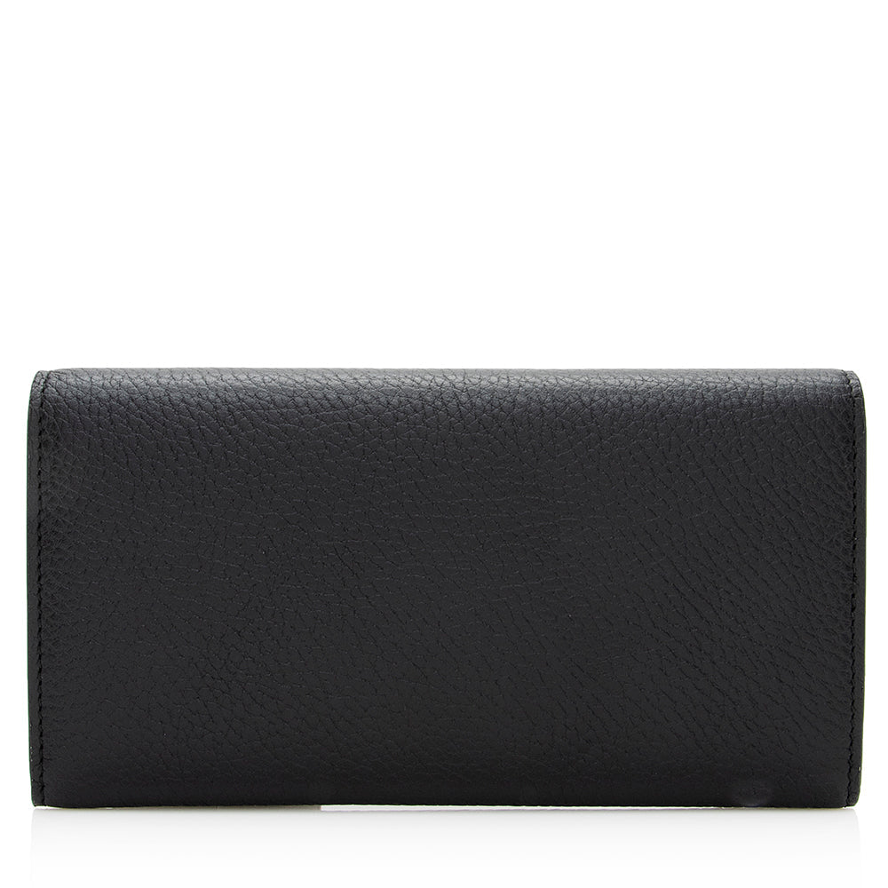 Gucci Leather Interlocking GG Long Wallet (SHF-20715)