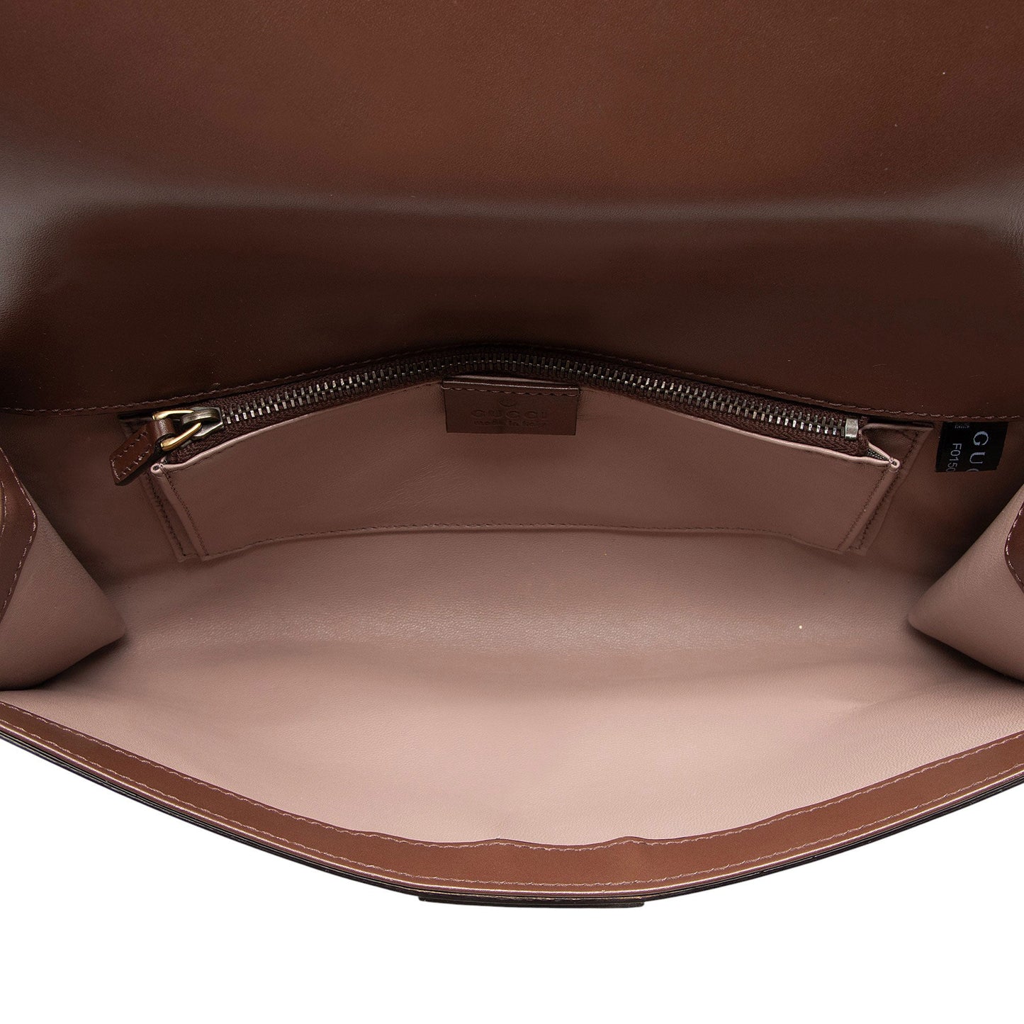 Gucci Leather Lady Buckle Clutch