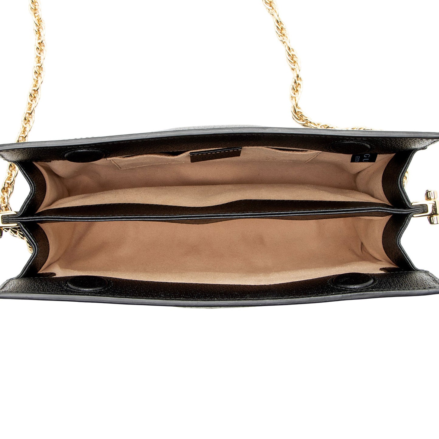 Gucci Leather Ophidia Medium Chain Shoulder Bag