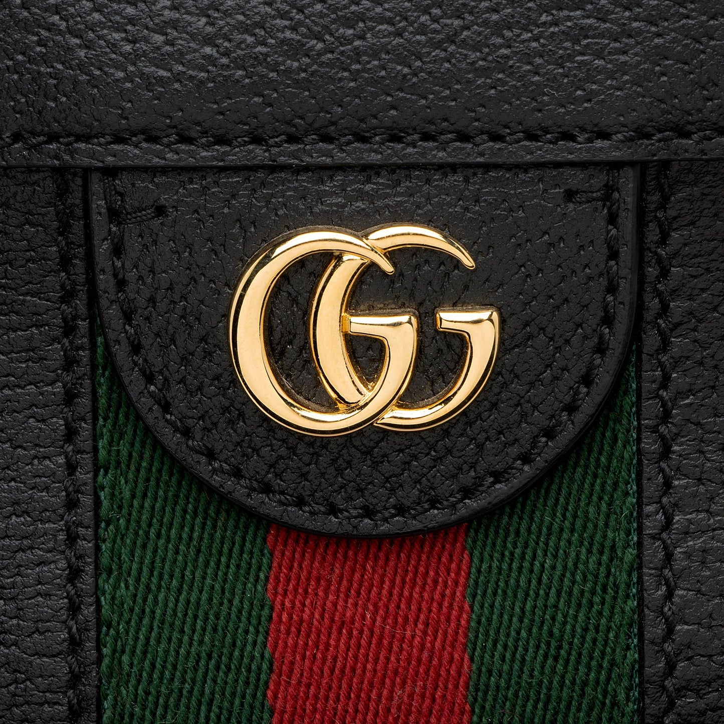 Gucci Leather Ophidia Medium Chain Shoulder Bag